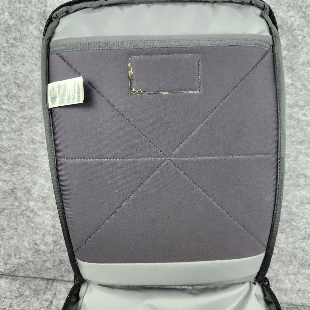 North Face Kaban Transit Backpack Black 25L Laptop Travel Bag Padded FlexVent